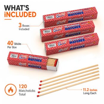 quality Home Extra Long Matches