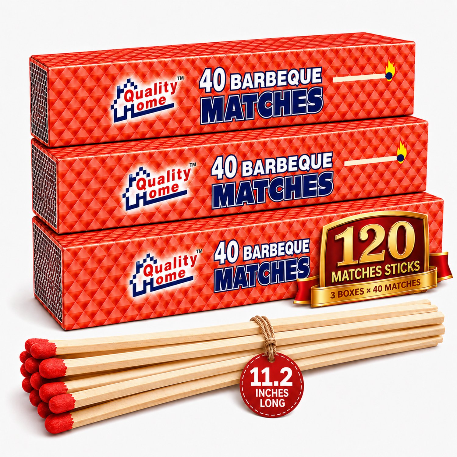 quality Home Extra Long Matches